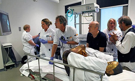 Encuentran una momia con 1.000 años de antigüedad 